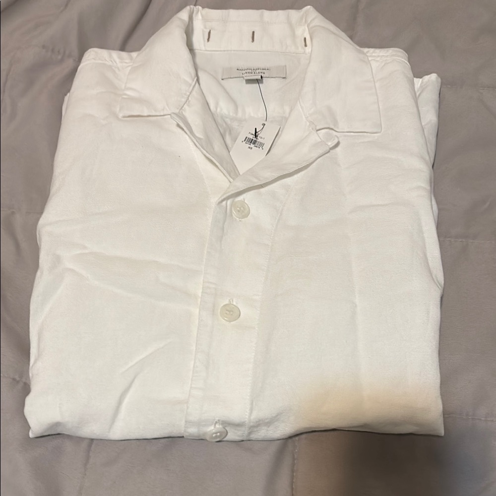 Banana republic linen blend Button-Up Shirt